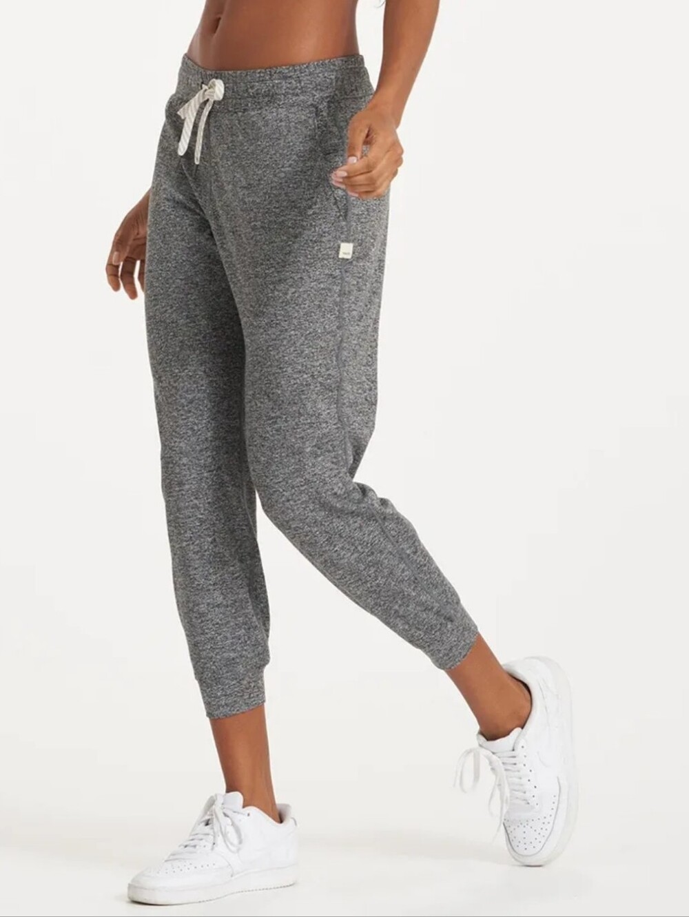 Vuori Performance Jogger Pants Heather Gray XS DreamKnit Soft Stretch Athleisure
